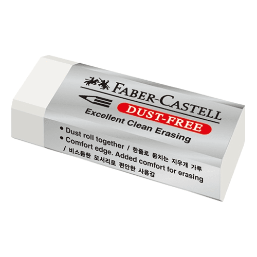 1000 더스트프리 지우개 (화이트/대)