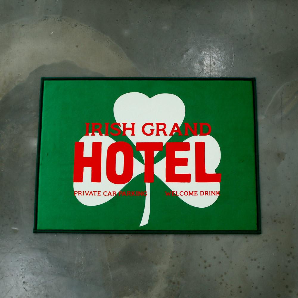 70x50(cm) 리에르 스튜디오 아이리쉬 욕실 현관 주방 침실 레트로 극세사 발매트 러그