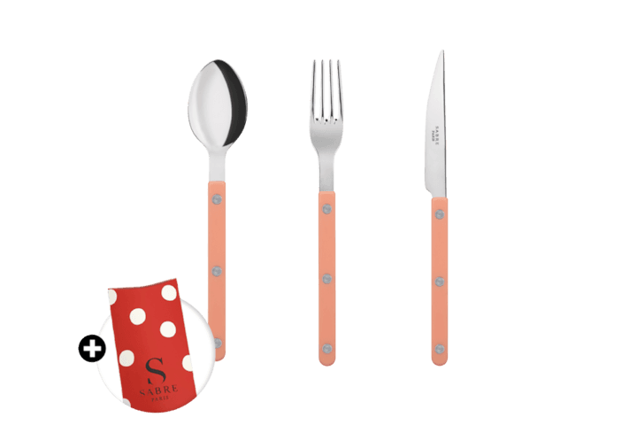 비스트로 샤이니 파스텔 샐러드 3종 선물세트 (5color,샐러드스푼+포크+나이프)