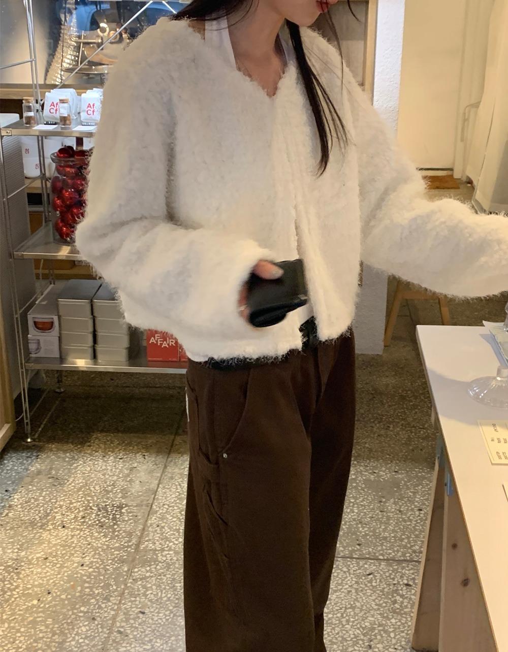 홀리 퍼 cardigan