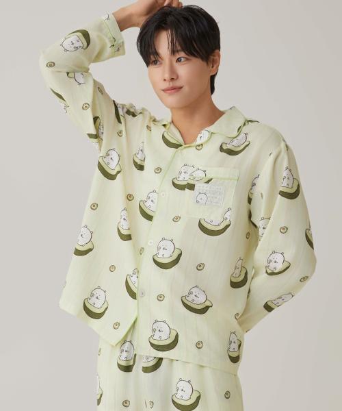[담곰이] 귀여워졌담곰 긴팔 파자마(LIGHT GREEN)_SPPPE49U01