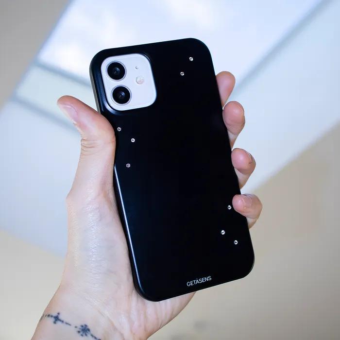 Sparkle iPhone Case_ Black (무광 하드) 아이폰케이스