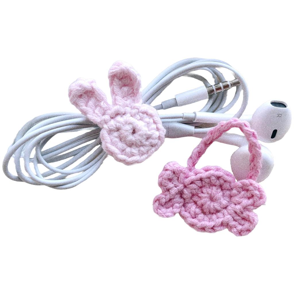 candy knitted holder