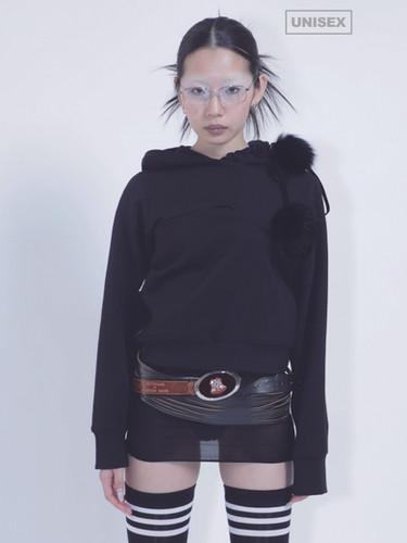 junk bunny- Hoodie- BK