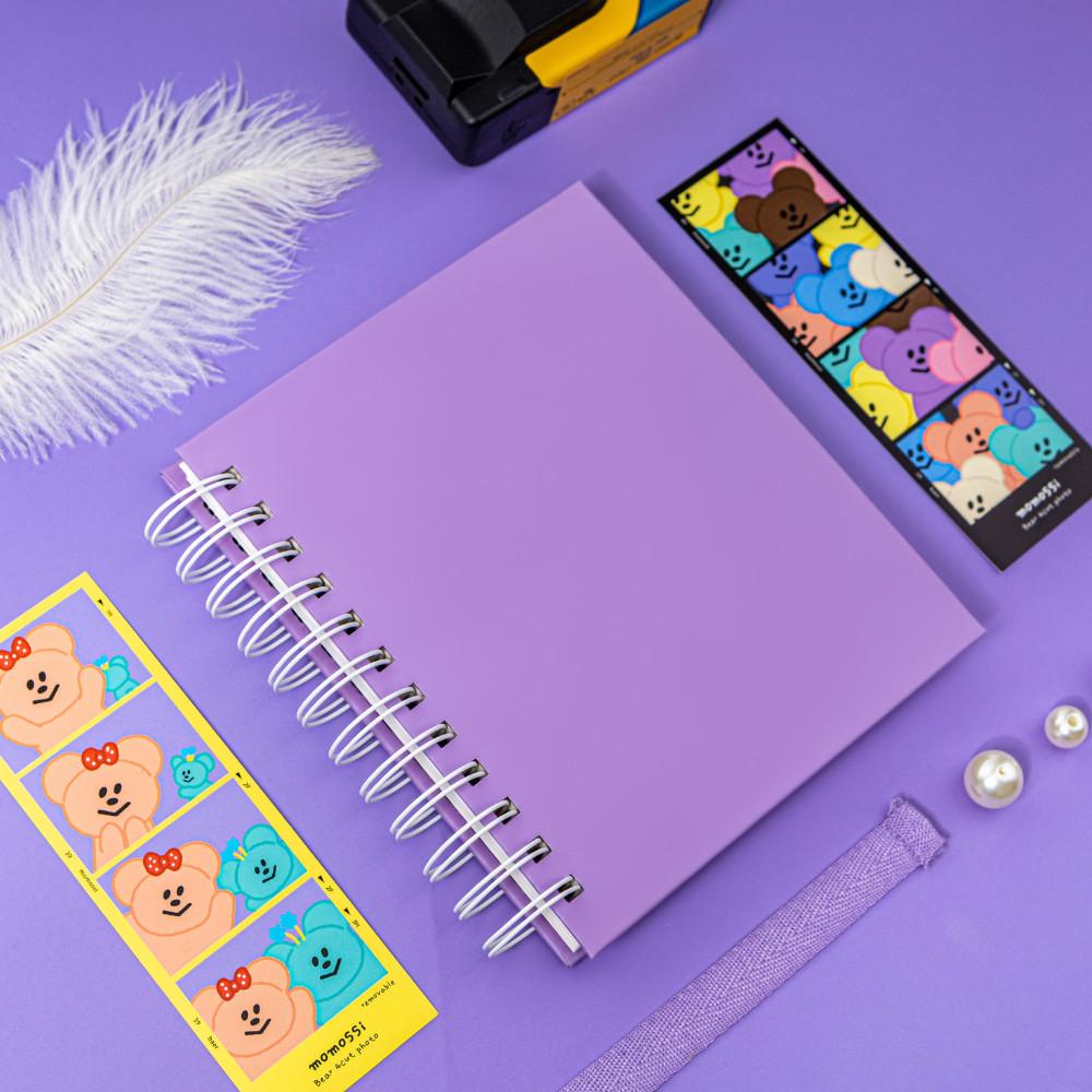 리빙선생 인생네컷 앨범 사진첩 접착식 포토북