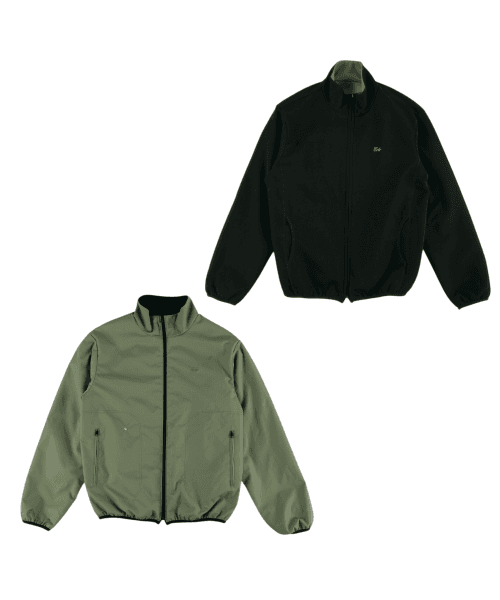 Reversible Track Jacket Khaki