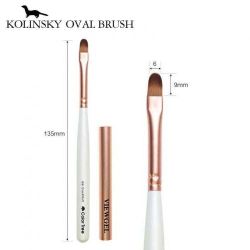 뷰젤 아티스트 콜린스키 젤네일 브러쉬 오발 소프트 OVAL Soft