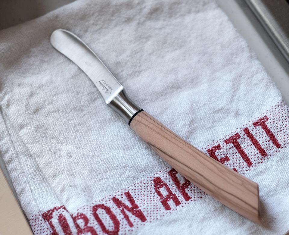 [살라디니] Saladini 버터 나이프 (올리브 나무 핸들)