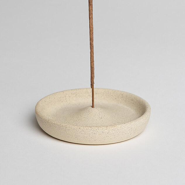 [6월 입고]Circle Incense Holder Natural
