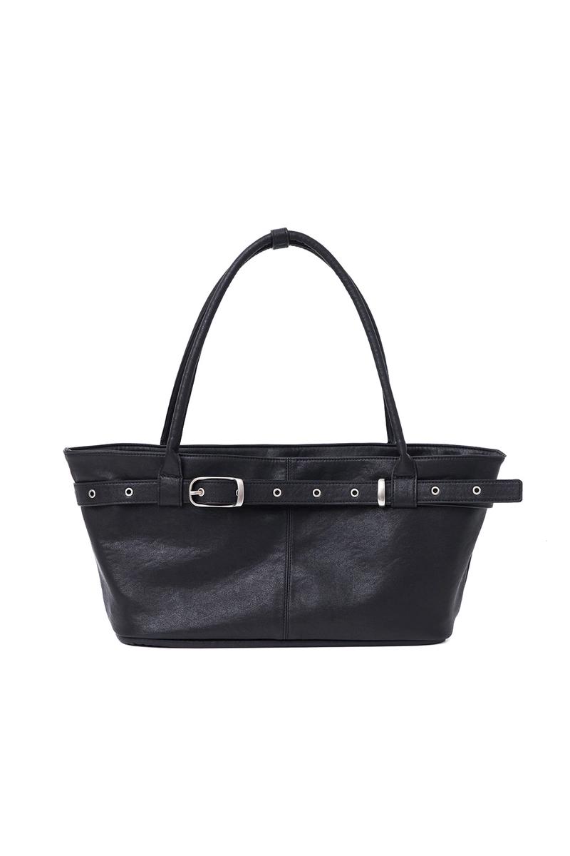 YEOMIM - [8차 재입고] 벨티드 보트 백 belted boat bag (black)