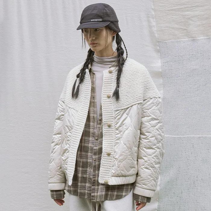 bau quilting jumper (beige)