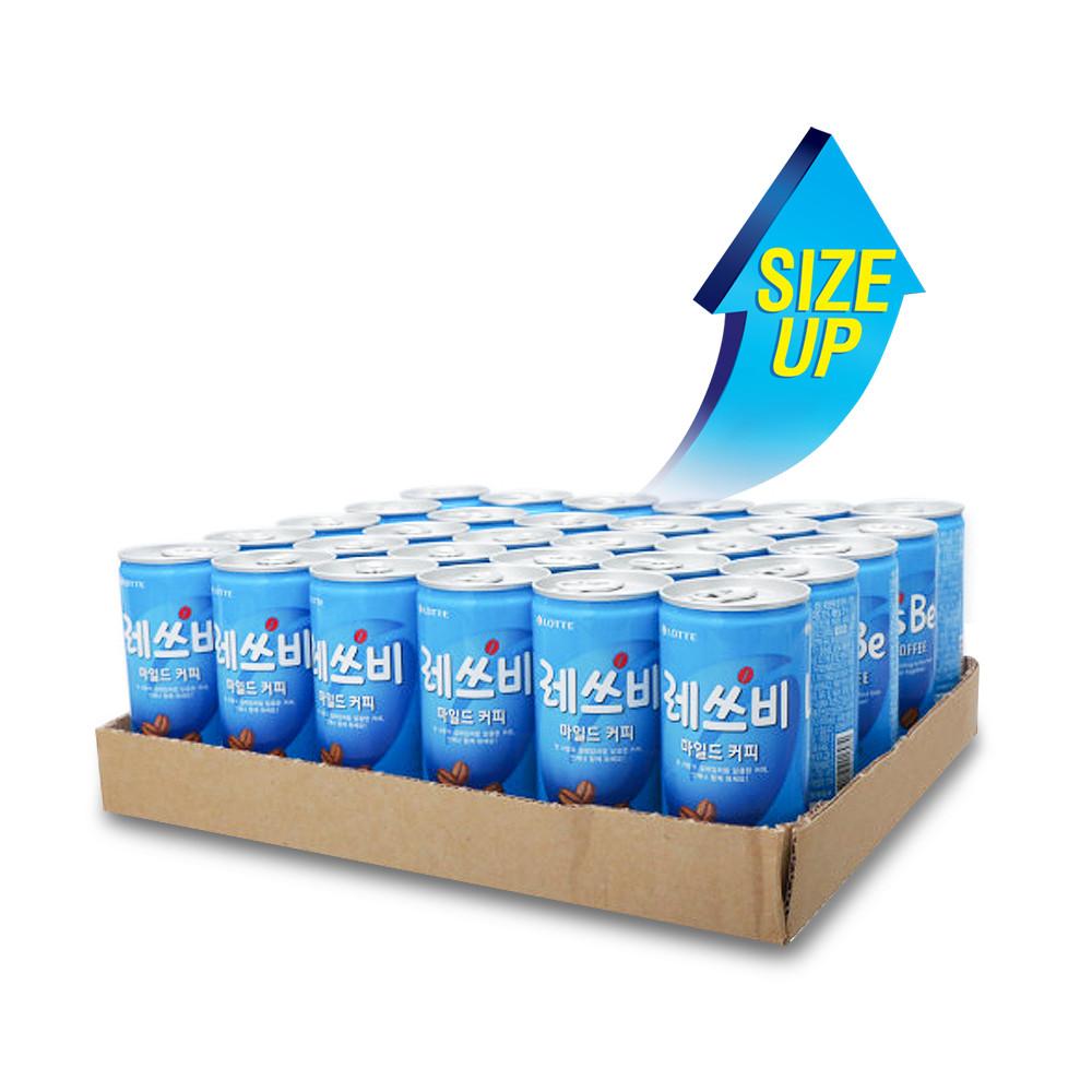 레쓰비 마일드 캔커피 200ml x 30개 [원산지:국산]