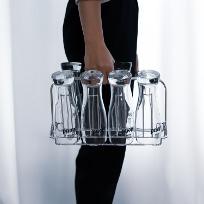 컵걸이 스텐 컵꽂이 거치대 테이블 캐리어 주방 정리대 건조대 8P / 12P
