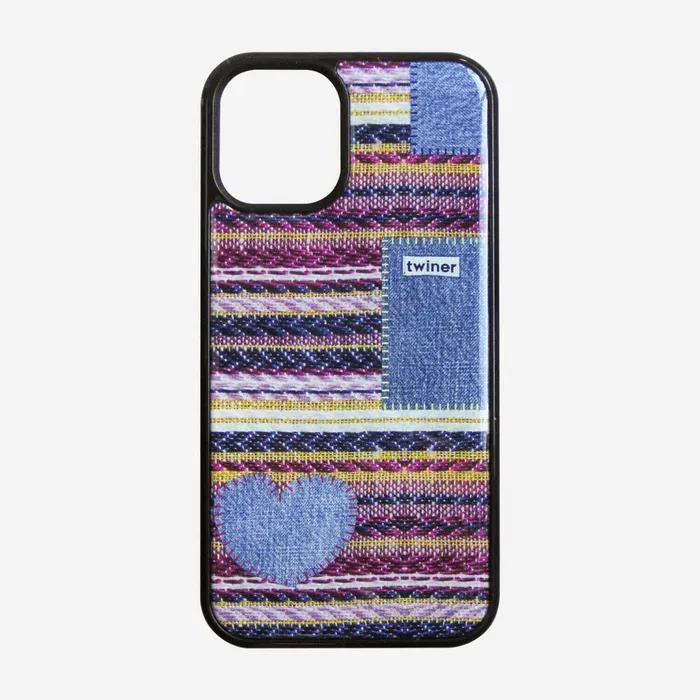 Patchwork jeans phone case (에폭시 / 맥세이프 글라스 케이스)