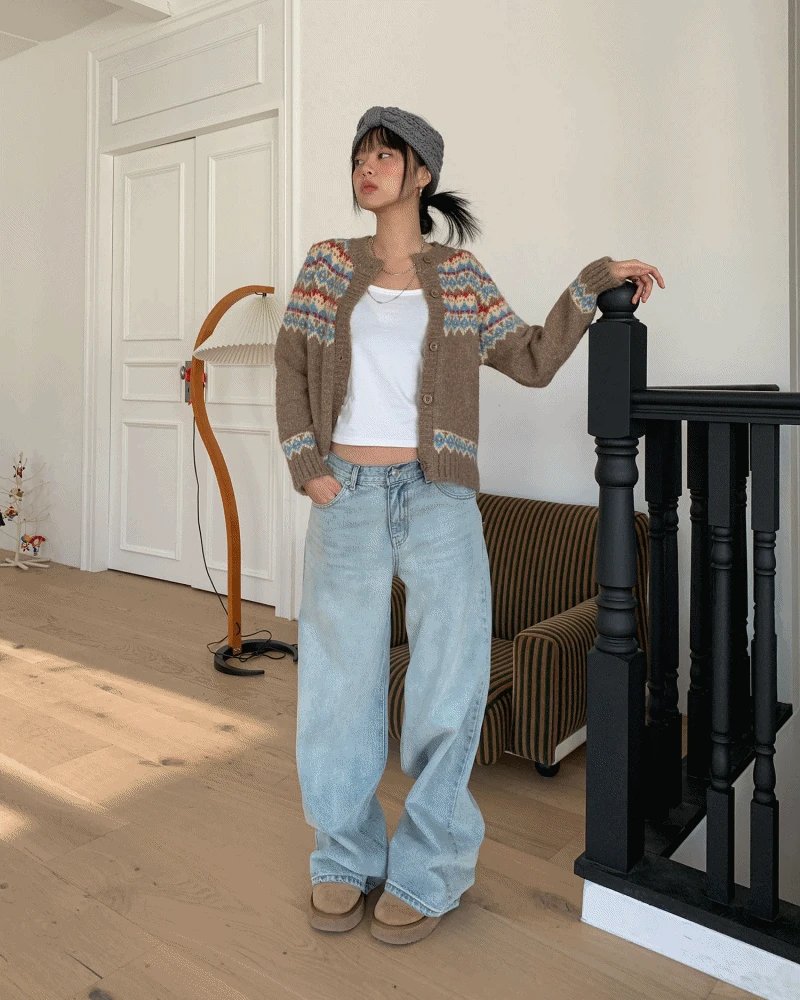 [MD PICK!] CALM SEMI WIDE DENIM PT