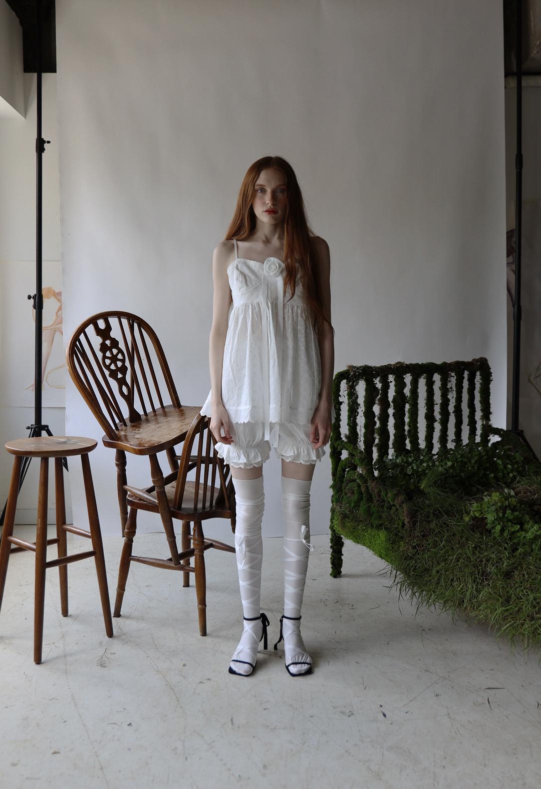 Corset Lace Bustier Top, 2color