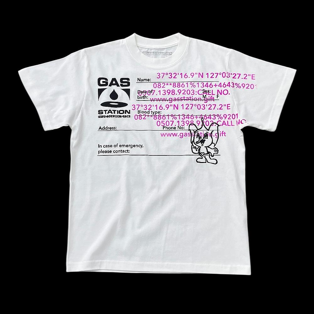 [GASSTATION] GAS T SHIRT001