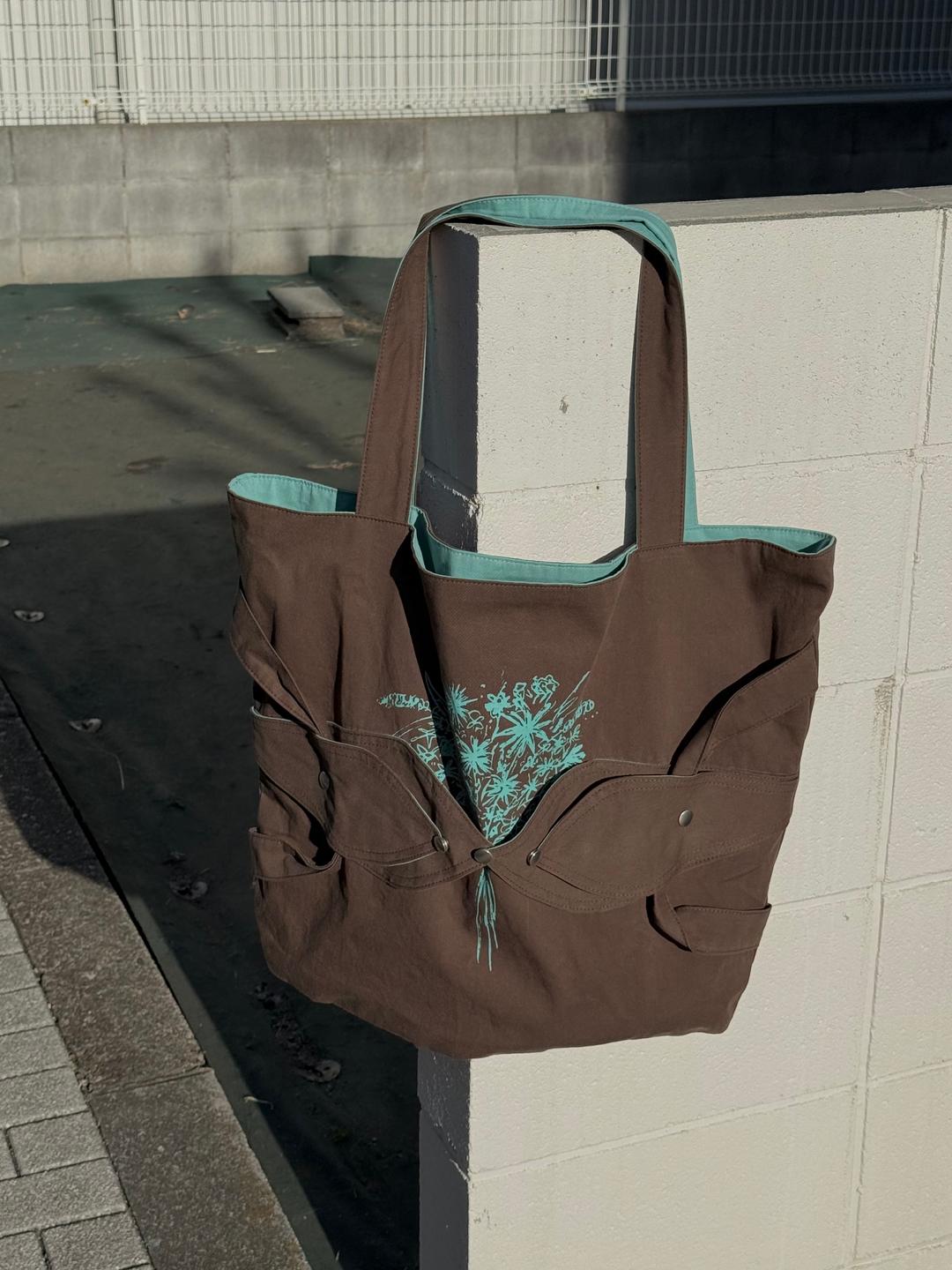 [PRE-ORDER] Bouquet Bag Brown & Mint