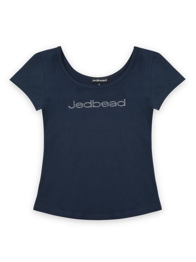 City Jewelry Scoop Tee [Navy]