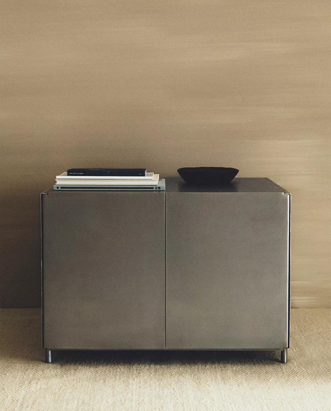 스틸 사이드 테이블