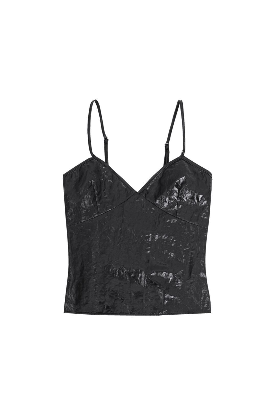 METALIC BACK OPEN SLEEVELESS #BLACK - 달링유어배드