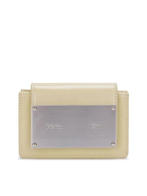 마뗑킴(MATIN KIM)  VINTAGE ACCORDION WALLET IN OLIVE - 사이즈 & 후기 | 무신사