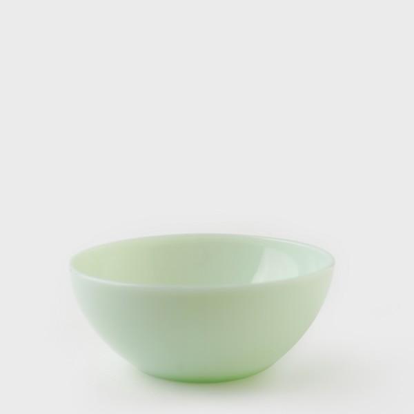 언스 베이직 밀크글라스 보울 5.5인치 민트