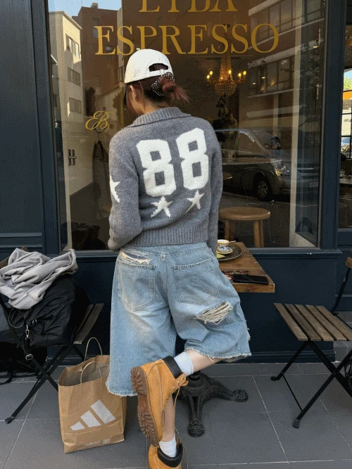 88 STAR WOOL ZIP-UP (2color)