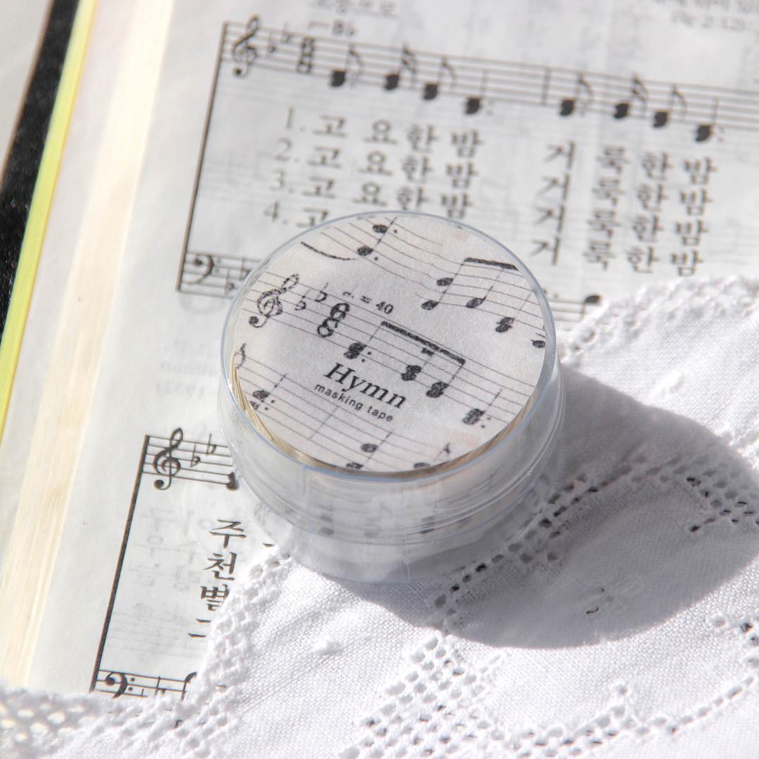 Hymn Die-cut Masking Tape [Silent Night Holy Night]