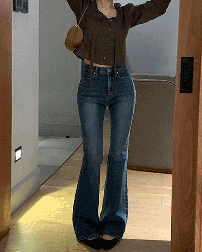 [mellmoden]티크 부츠컷 데님(1color)