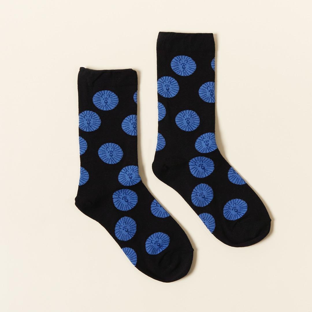 WGT031 Lion : blue black