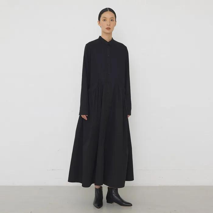 [재입고] Manu cotton shirt dress