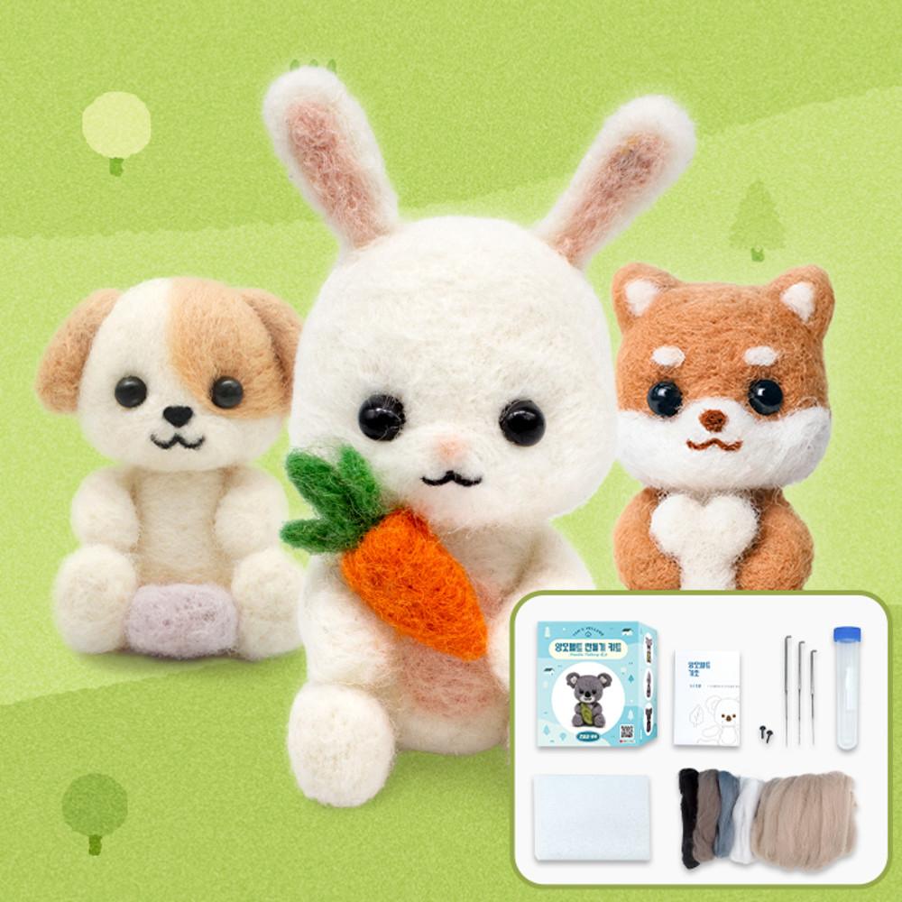톰스빌리지 양모 펠트 니들 인형 공예 세트 DIY 30종