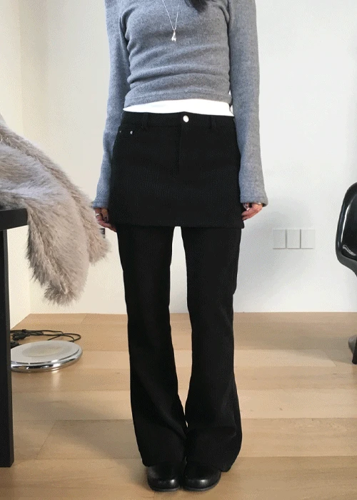 [추천] 마농 코듀로이 레이어드 팬츠 (2 color)