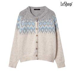 비스코스 노르딕 니트 가디건 (DO4CK023A)