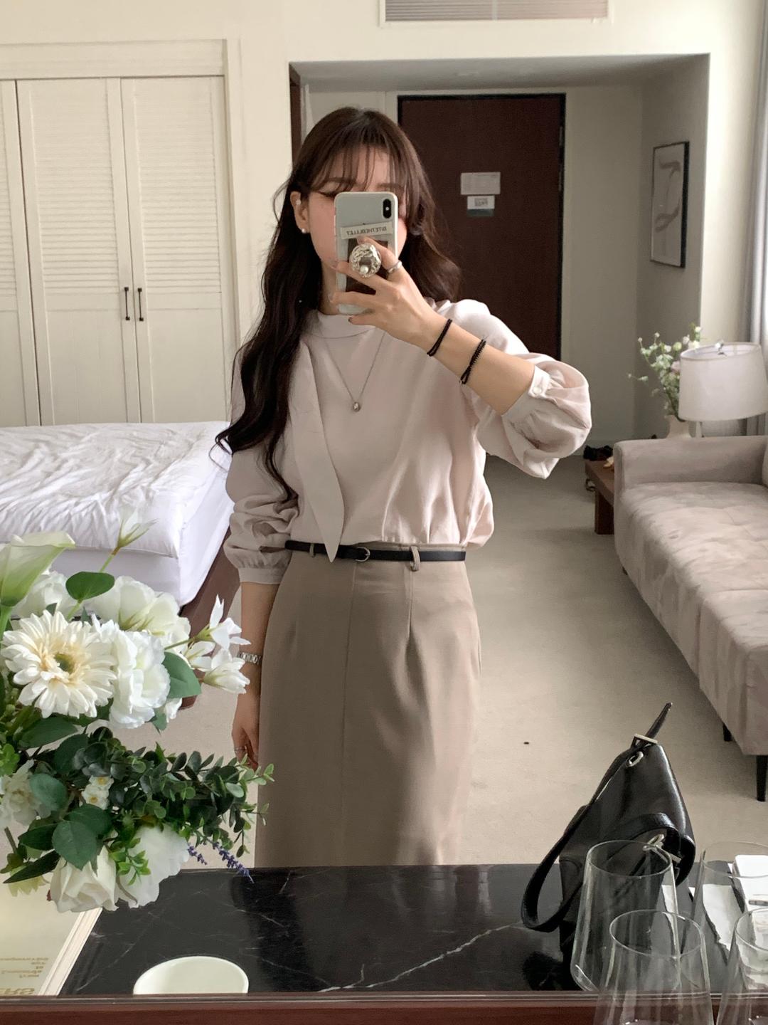 OBJET TIE BLOUSE