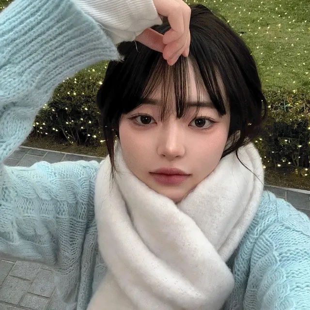 [겨울필수템/빅사이즈] 폭닥 도톰 보송 코튼캔디 머플러