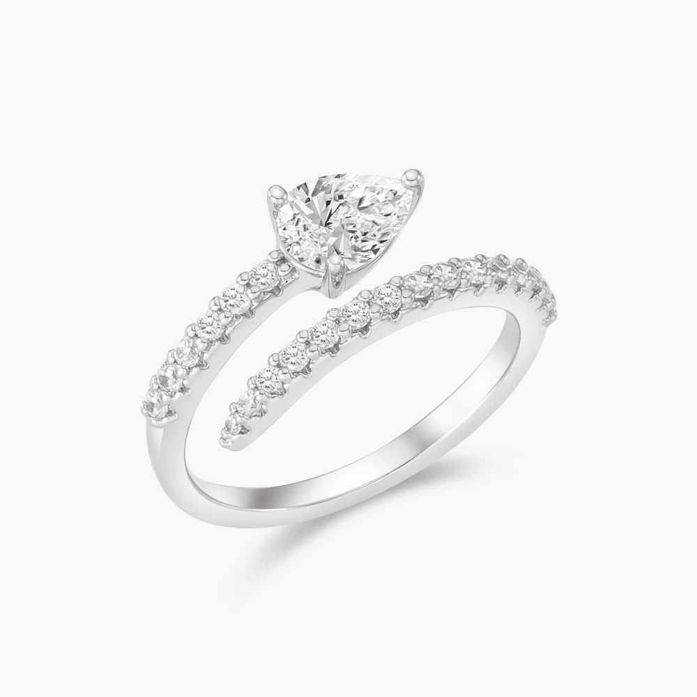 캐럿블랙 보아링(1캐럿 페어 다이아) -CARAT BLACK LABEL