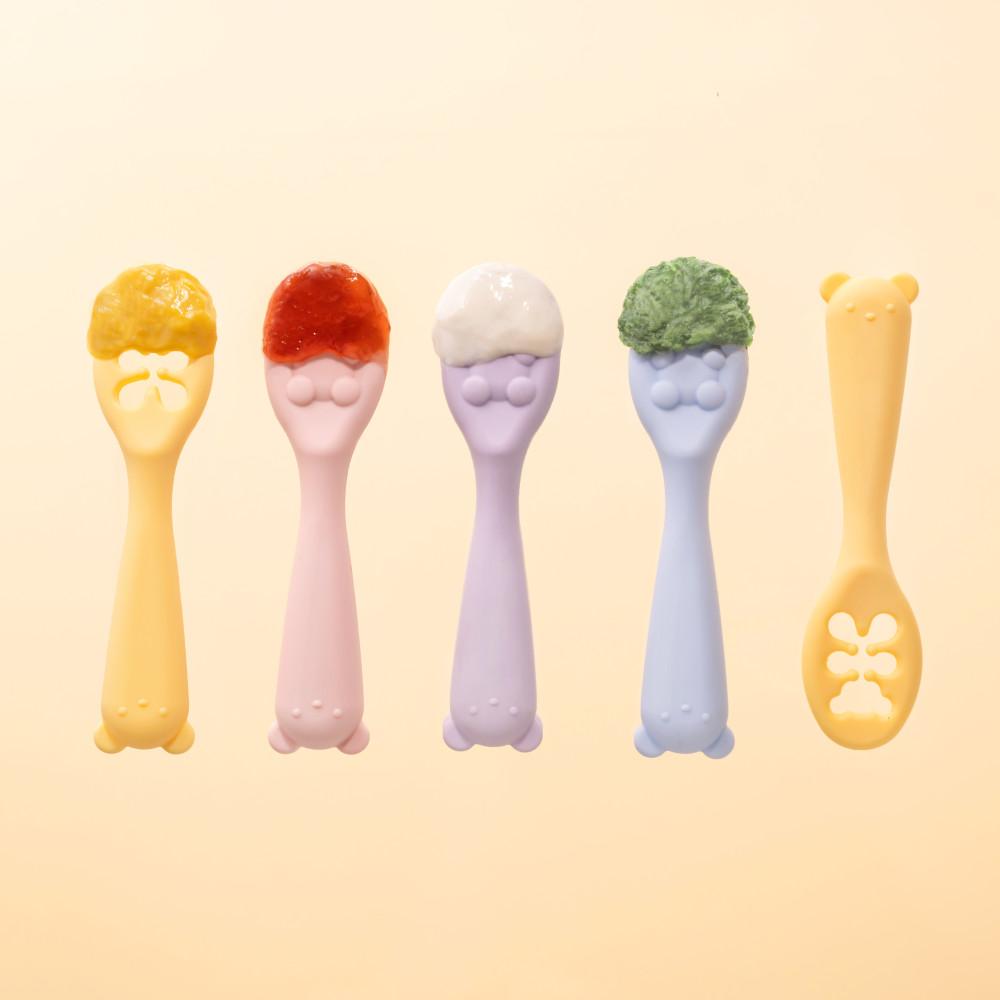 릴리브 빨아먹는 초기 중기 후기 이유식 스푼 자기주도 아기숟가락