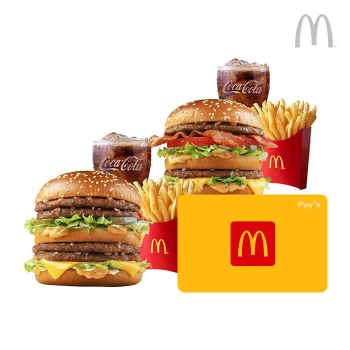 [티몬] [팍팍세일] 맥도날드 2만원권선착순 최대 10.5% 할인판매#역대급 득템찬스