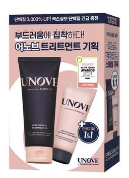 어노브 단백질 충전 트리트먼트 키트 (딥 데미지 트리트먼트 100ml + 노워시 트리트먼트 40ml)