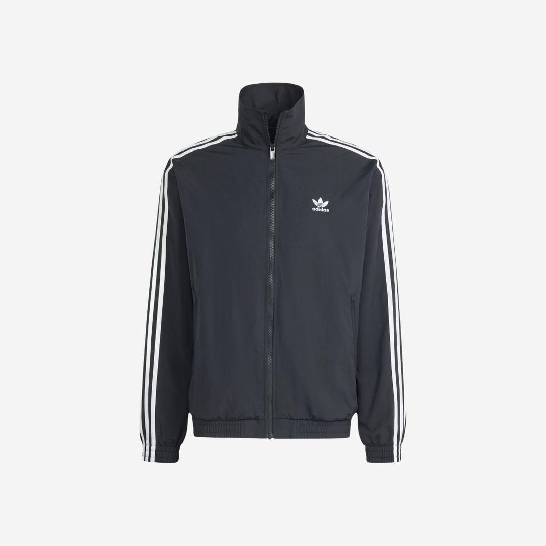 Adidas Adicolor Woven Firebird Track Top Black  - KR Sizing