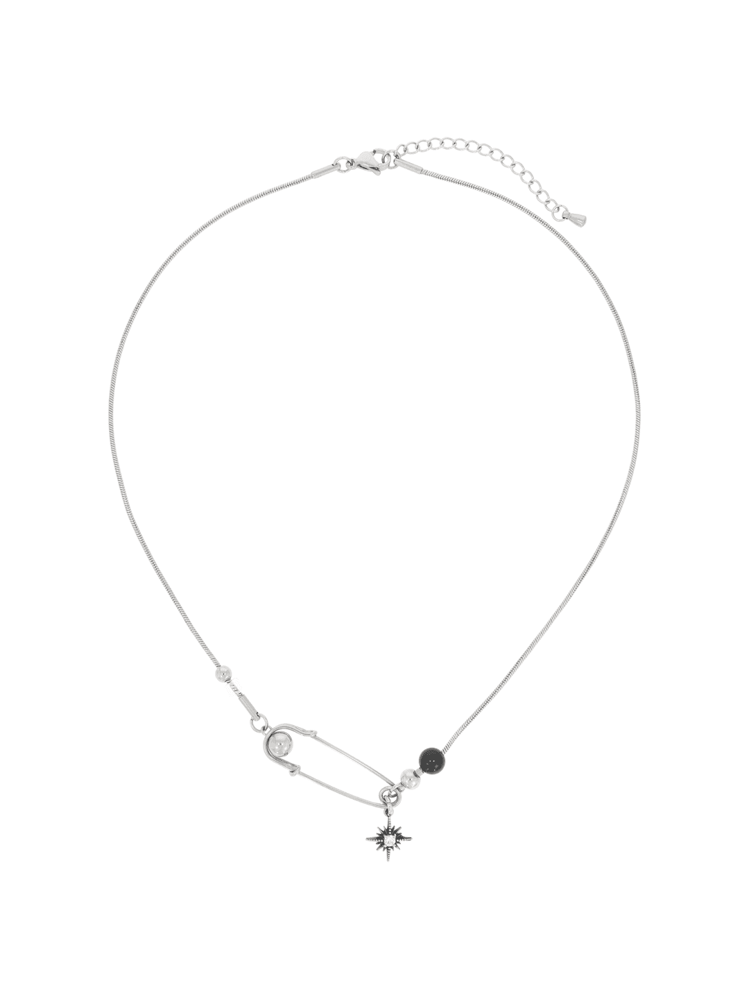 [𝗦𝗜𝗚𝗡𝗔𝗧𝗨𝗥𝗘 𝗘𝗗𝗜𝗧𝗜𝗢𝗡] N004 Cubic Star Necklace