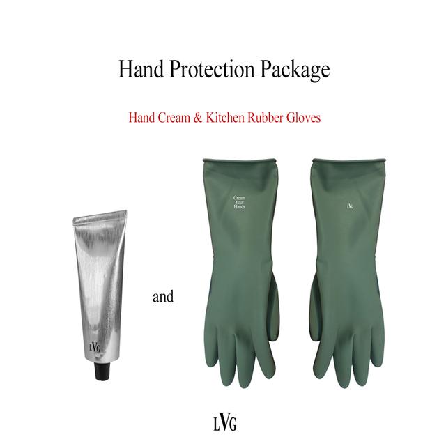[Hand Protection Pack]핸드크림과 고무장갑 증정 패키지
