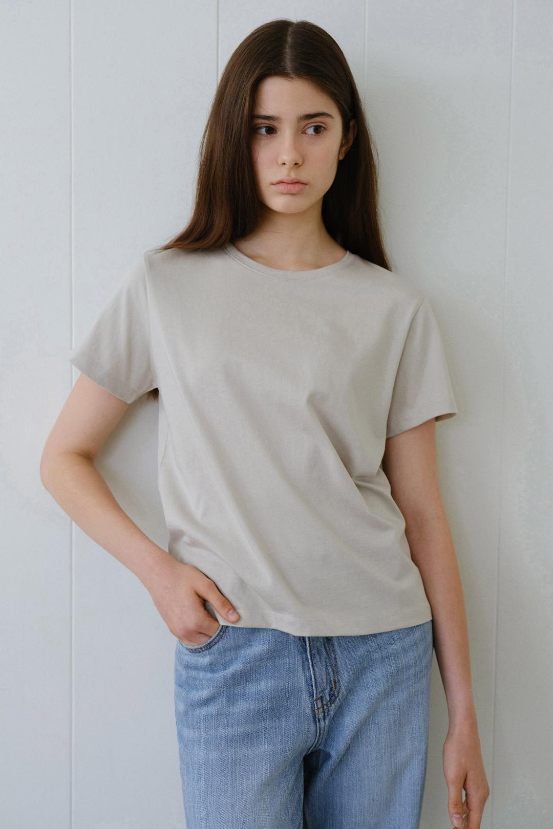Haze Tee_Soft Khaki