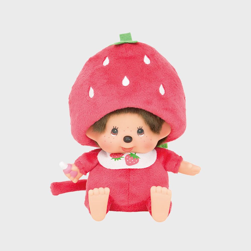Strawberry Monchhichi Sitting S