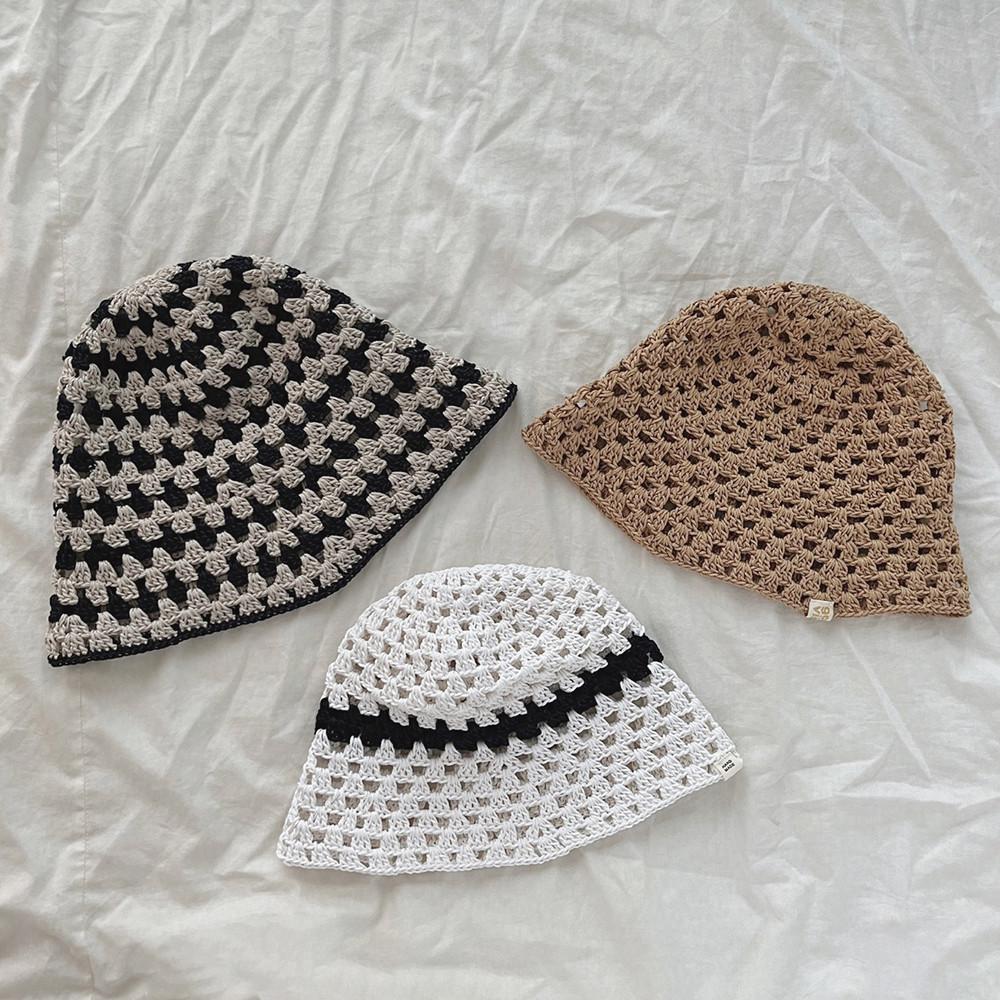 그래니스퀘어 코바늘 버킷햇 DIY 여름 모자뜨기 패키지