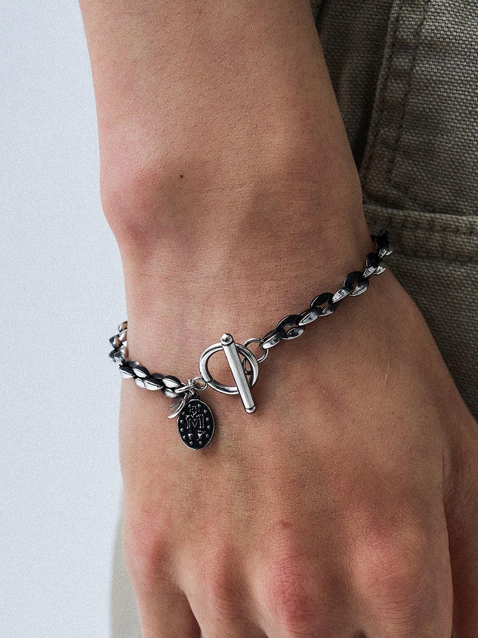 RSM028 Half Combi Round Chain Braclet