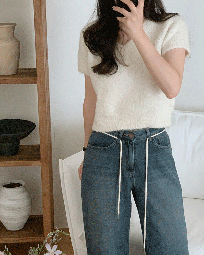푸들 하프 니트