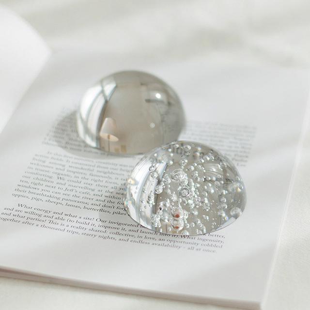 Glass Paperweight 유리 문진 오브제